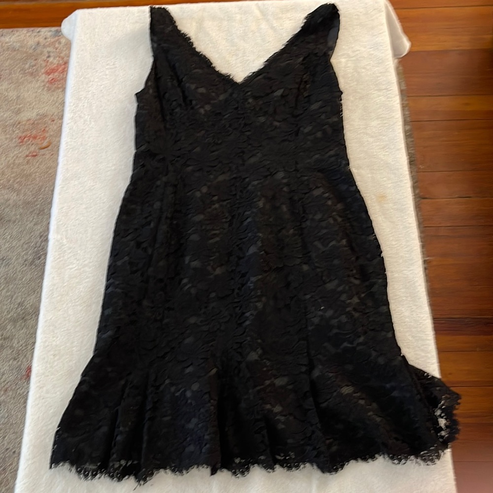 Black cocktail dress